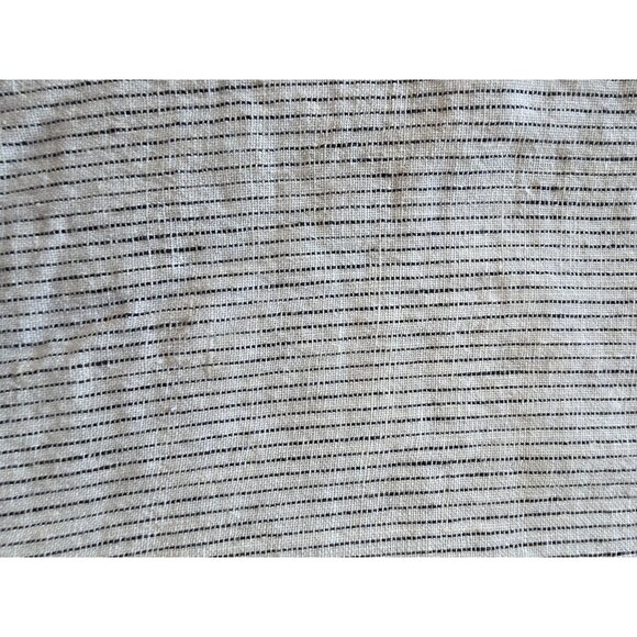 Tahari Womens Linen Striped Long Sleeve Dress Size M - Picture 4 of 6